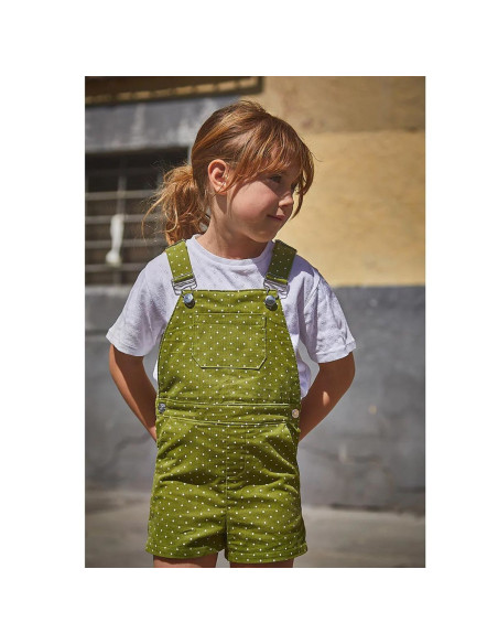 Patroon van tuinbroek Lyon kids - Ikatee