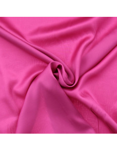 Viscose satijnstof - Fuchsia
