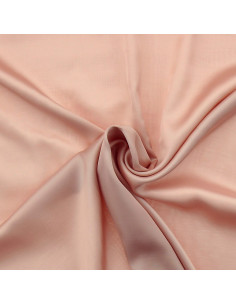 Viscose satijnstof - Nude
