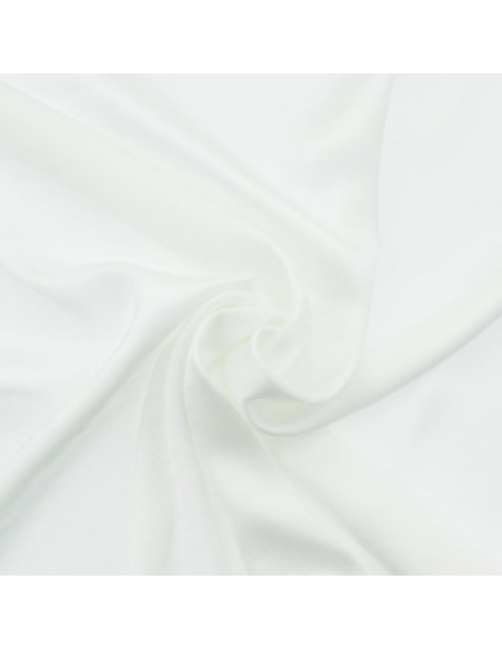 Viscose satijnstof - Wit