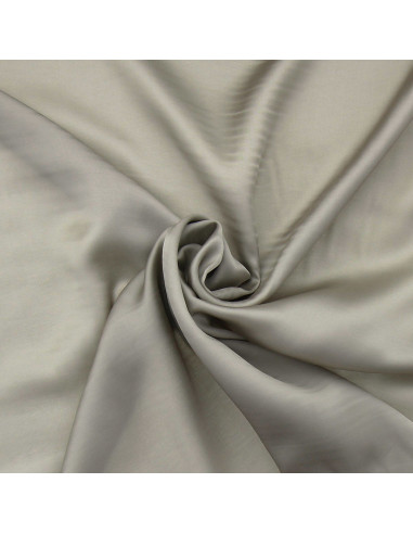 Viscose satijnstof - Zandkleurig