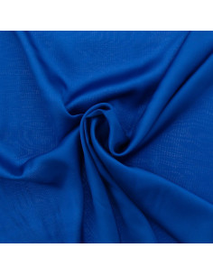 Viscose satijnstof - Koninklijk blauw