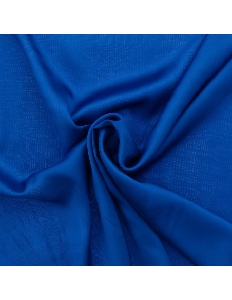 Viscose satijnstof - Koninklijk blauw