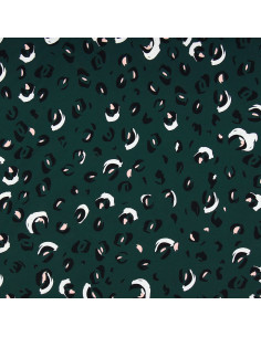 Lycra badpakstof - Abstract grijs 2