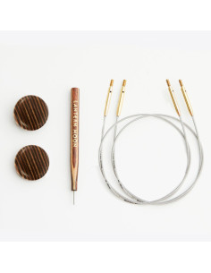 Set van 2 vaste kabels en accessoires Lantern Moon