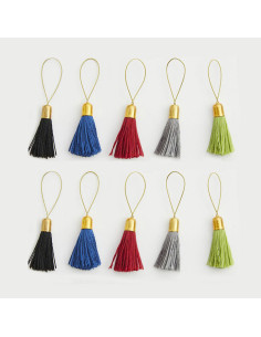 Set van 10 pompon breimarkeerders Lantern Moon 2