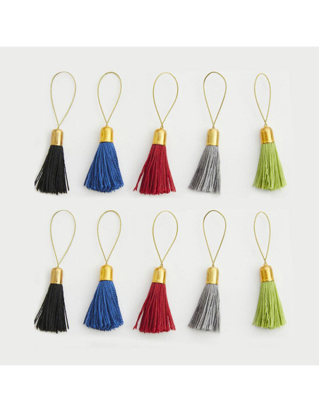 Set van 10 pompon breimarkeerders Lantern Moon