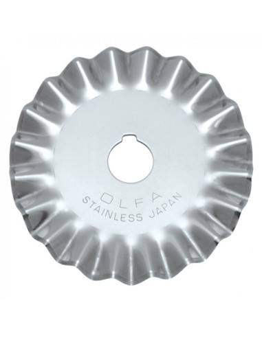 1 vervangmes voor kartelmes - 45 mm