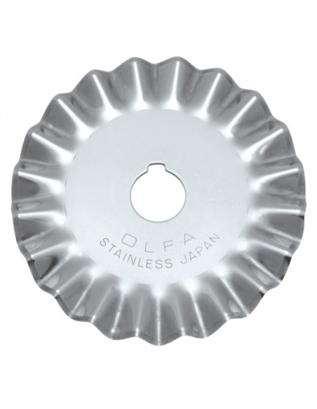1 vervangmes voor kartelmes - 45 mm