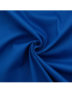 Stretch katoenen gabardine stof - Blauw