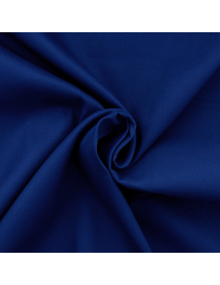 Stretch katoenen gabardine stof - Donkerblauw