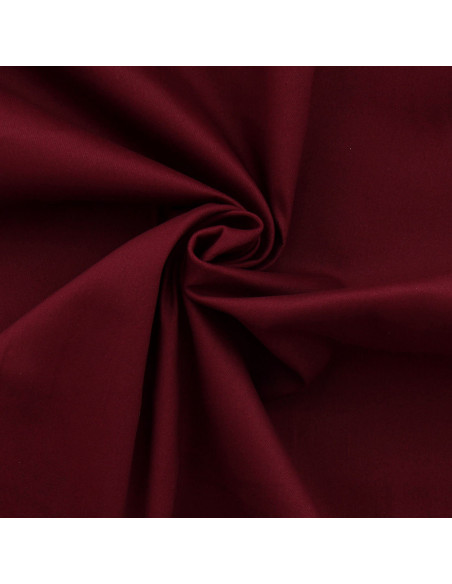 Stretch katoenen gabardine stof - Bordeaux