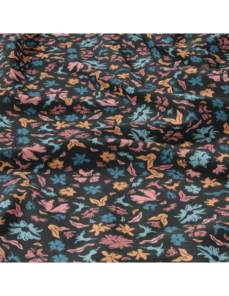 Viscose stof Reflection Majestic - Roo-tid