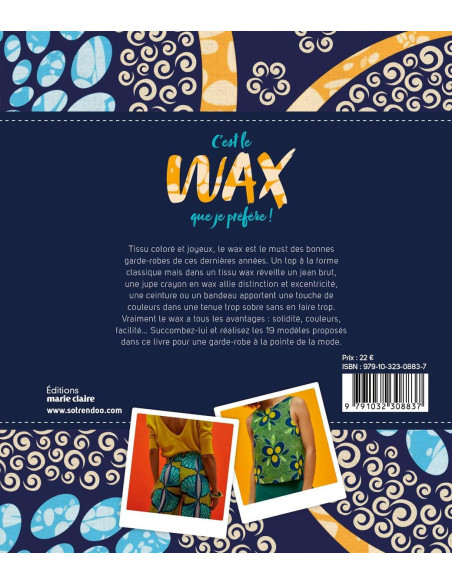 Boek is de wax die ik het liefst heb.