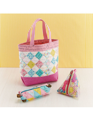 Patchwork sjabloon Diamond 60° Clover