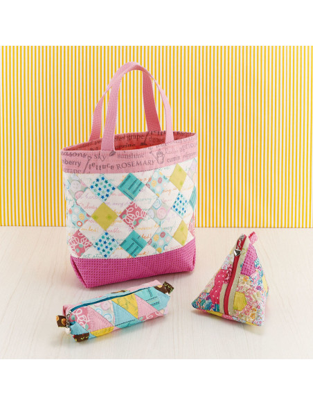 Patchwork sjabloon Diamond 60° Clover