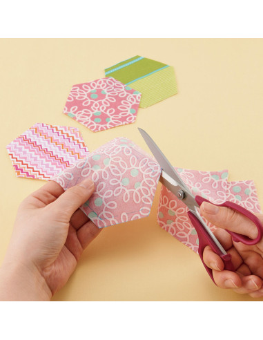 Patchwork vierkanten sjabloon Clover