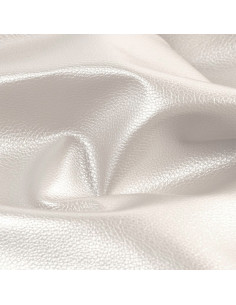 Karla Star-achtige coupon 140 cm x 50 cm - Metallic wit 2
