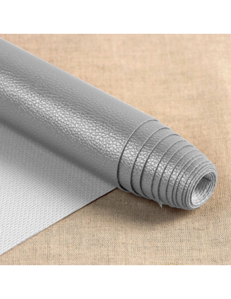 Karla Star-stofstaal 140 cm x 50 cm - Metallic zilver