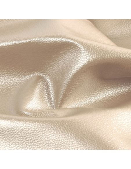 Karla Star-achtige coupon 140 cm x 50 cm - Metallic beige