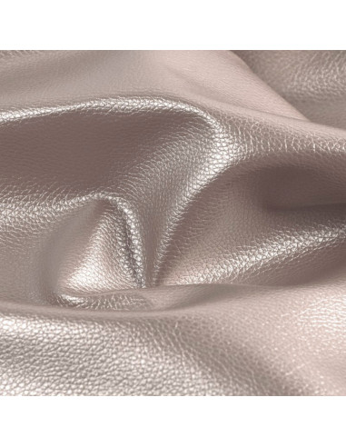 Karla Star-achtige coupon 140 cm x 50 cm - Lichtgrijs metallic