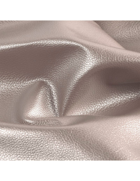 Karla Star-achtige coupon 140 cm x 50 cm - Lichtgrijs metallic