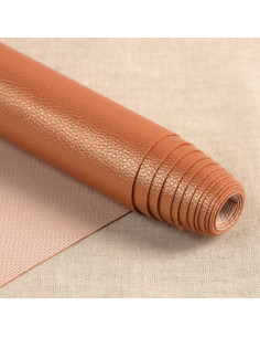 Karla Star-achtige coupon 140 cm x 50 cm - Metallic koper