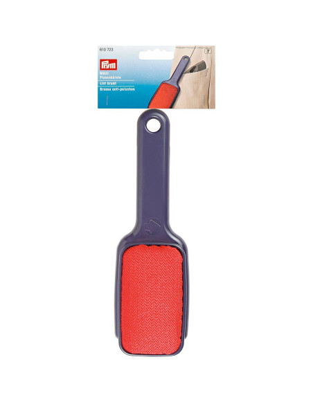 Pluizenborstel met handvat