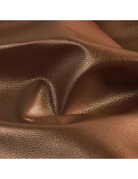 Karla Star-achtige coupon 140 cm x 50 cm - Metallic bruin
