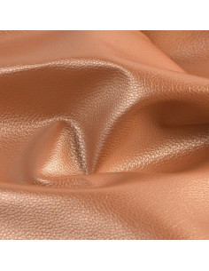 Karla Star-achtige coupon 140 cm x 50 cm - Metallic kastanjebruin 2