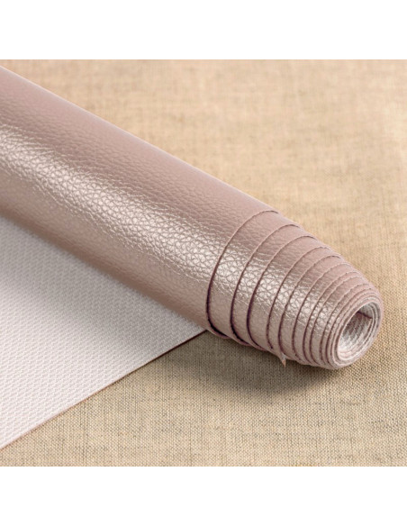 Karla Star-achtige coupon 140 cm x 50 cm - Metallic roze