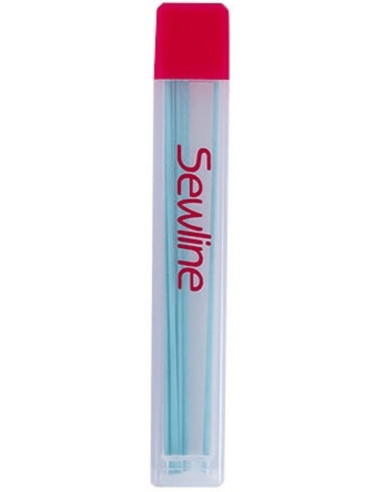 Set van 6 vervangende mijnen - Blauw