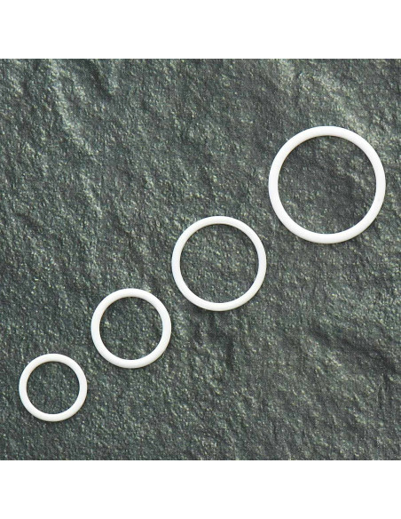 Metalen ring voor beha - Wit
