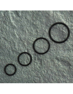 Metalen ring voor beha - Zwart