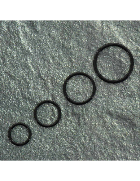 Metalen ring voor beha - Zwart