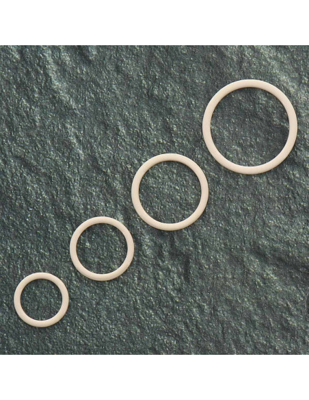 Metalen ring voor beha - Huidskleurig