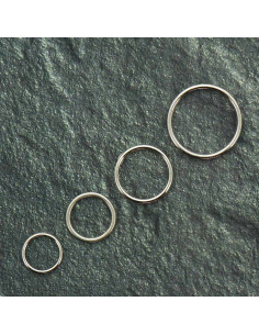Metalen ring voor beha - Zilver