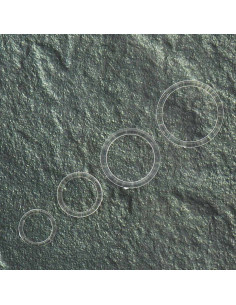 Transparante ring voor beha