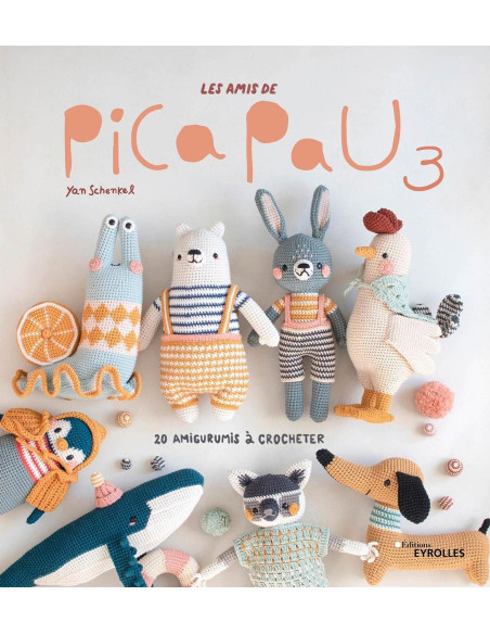 Boek de vrienden van Pica Pau deel 3 - 20 amigurumi's om te haken