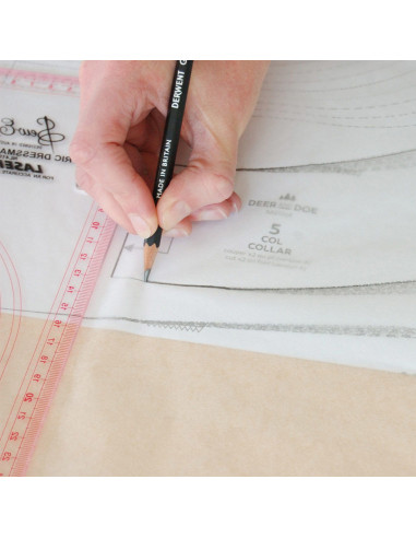 Zweedse patroonpapierrol voor naaipatronen - 0,70 cm x 20 meter