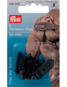 Clips voor bontjassen - Zwart