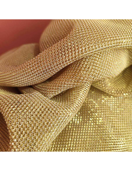 Lurex tule - Goud