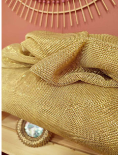 Lurex tule - Goud 2