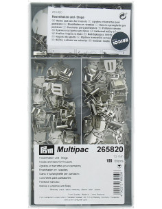 Multipack van 100 nietjes en haarspelden