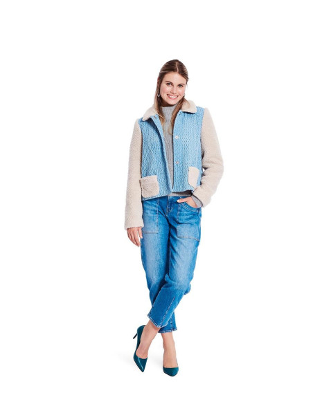 Jas- en mantelpatroon - Burda 5855