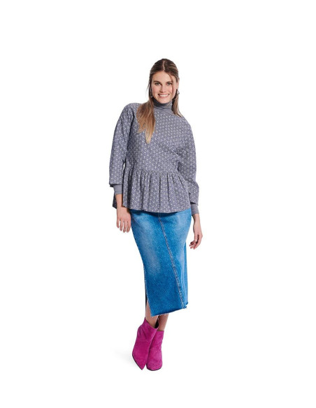 Blousepatroon - Burda 5856