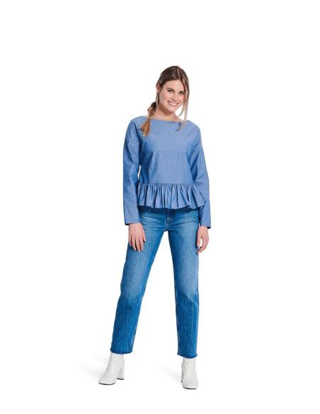 Blousepatroon - Burda 5856
