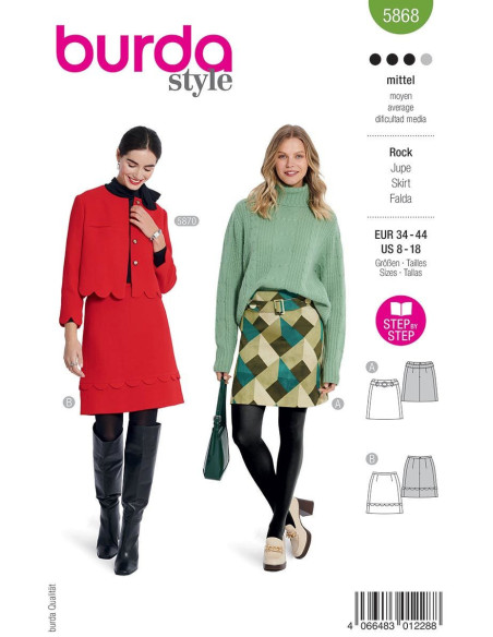 Rokpatroon - Burda 5868