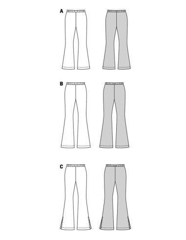 Broekpatroon - Burda 5874