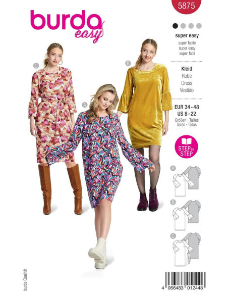 Jurkpatroon - Burda 5875